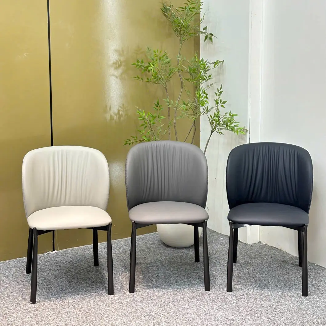 Ghế ăn bọc da form ôm nhập khẩu cao cấp